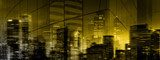 Avondlicht boven de skyline