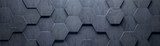 Geometrisch 3D patroon met donkere steentextuur