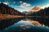 Herfstlicht op Bergmeer