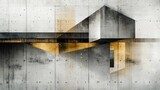 Intrigerend geometrisch stedelijk spel