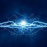 Krachtige elektrische explosie