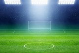 Nachtelijk Stadionlicht in Actie