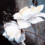 Pastelbloemen in zacht contrast