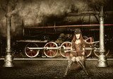 Stoomtrein en Steampunk Mysterie