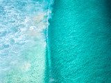 Turquoise Oceaanzicht vanuit de Lucht