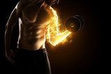Vlammen rondom krachttraining