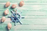 Zomerse rust aan het strand