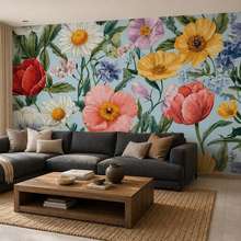 Artistieke-decoratie-in-decoratieve-stijl-fotobehang-voor-de-woonkamer-fotobehang-demural