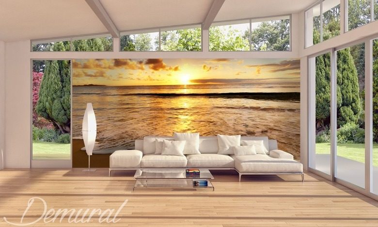 cruise naar de zon zonsondergang fotobehang fotobehang demural