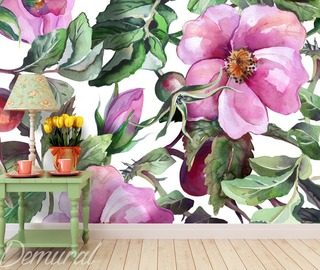 hibiscus thee bloemen fotobehang fotobehang demural