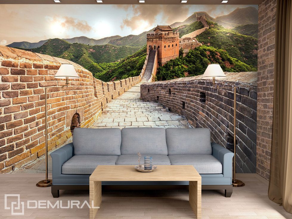 Tussen de grote muren van China Oosterse Fotobehang Fotobehang Demural