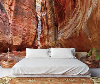 slaapkamer in de canyon fotobehang voor de slaapkamer fotobehang demural