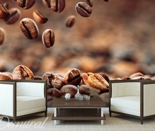 uitgestelde koffie fotobehang voor een cafe fotobehang demural
