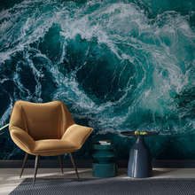 Turquoise-zee-fotobehang-voor-de-woonkamer-fotobehang-demural