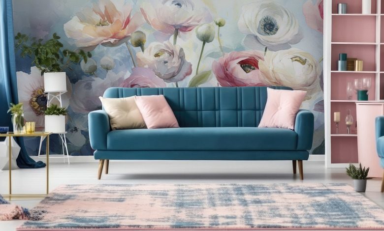 pastelkleurige pioenrozen in de zon bloemen fotobehang fotobehang demural